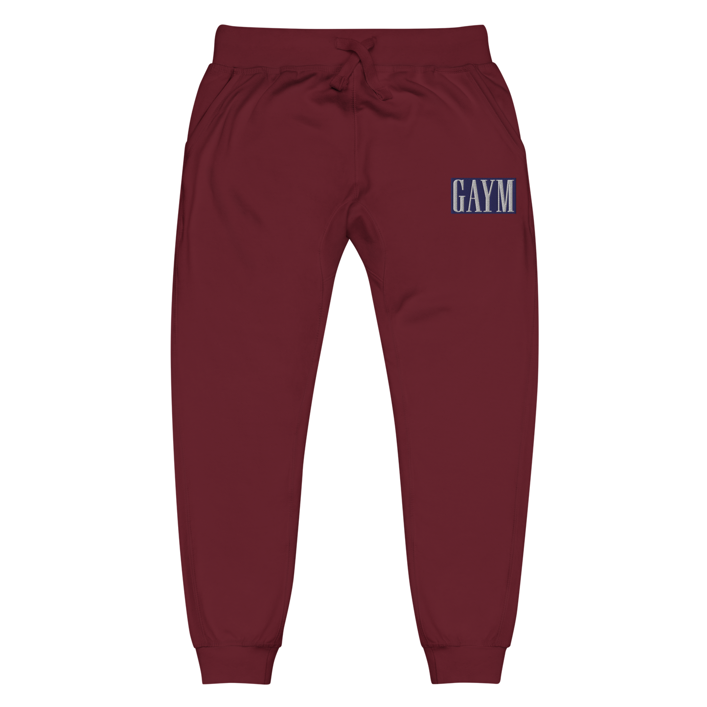 The GAYM fleece sweatpants