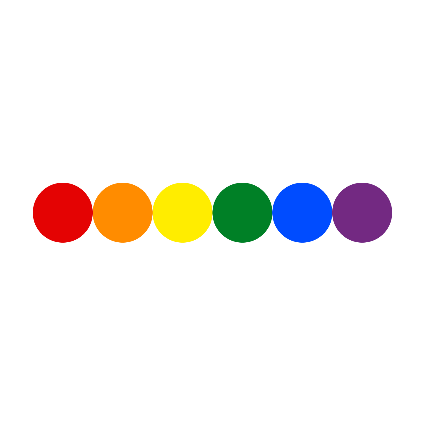 The Rainbow Dot Pillow Collection