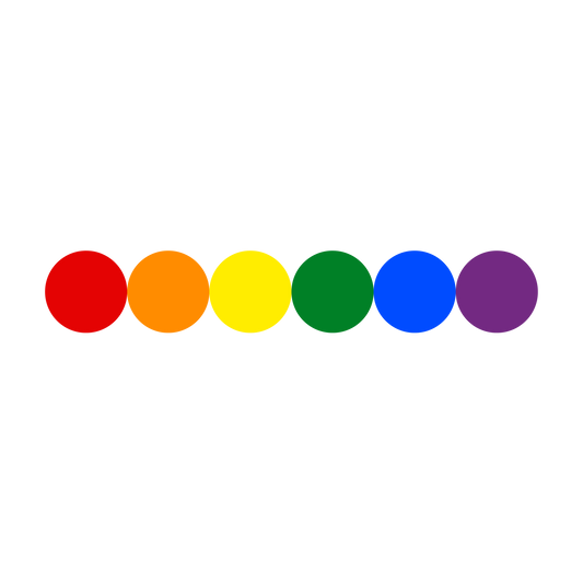 The Rainbow Dot Pillow Collection
