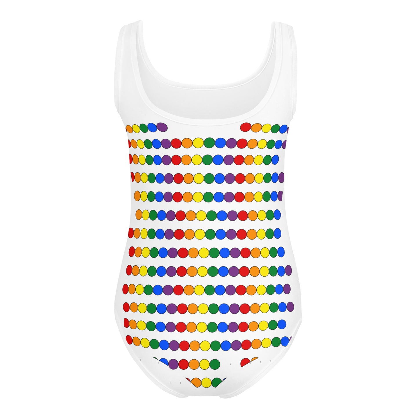 Rainbow Dots Kids Swimsuit