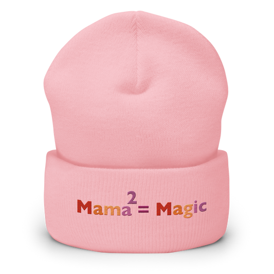 Mama² = Magic Cuffed Beanie