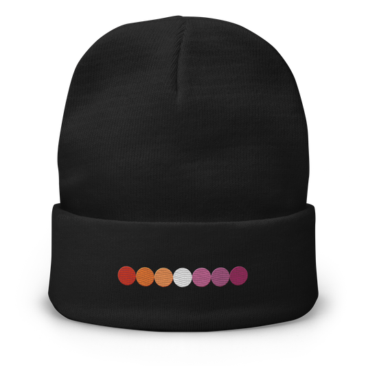 L Dots Beanie