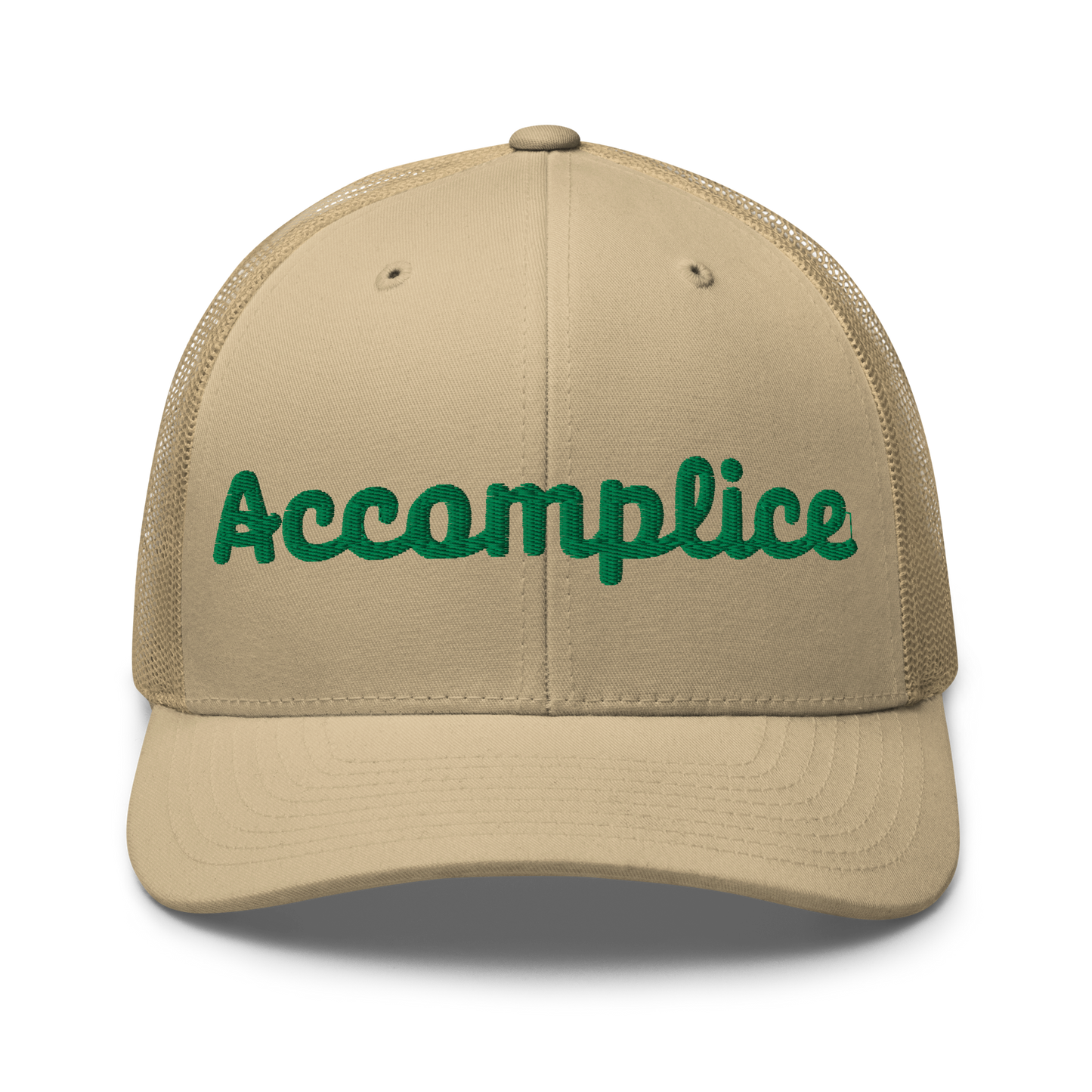 The (Green) Accomplice Trucker Cap