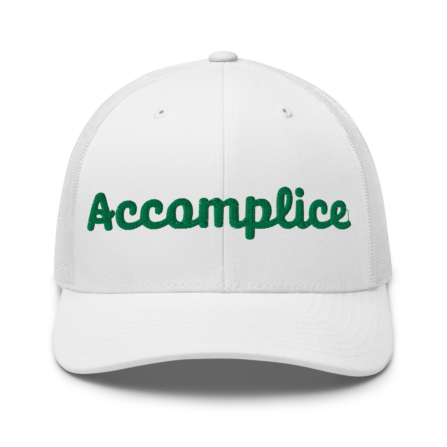 The (Green) Accomplice Trucker Cap