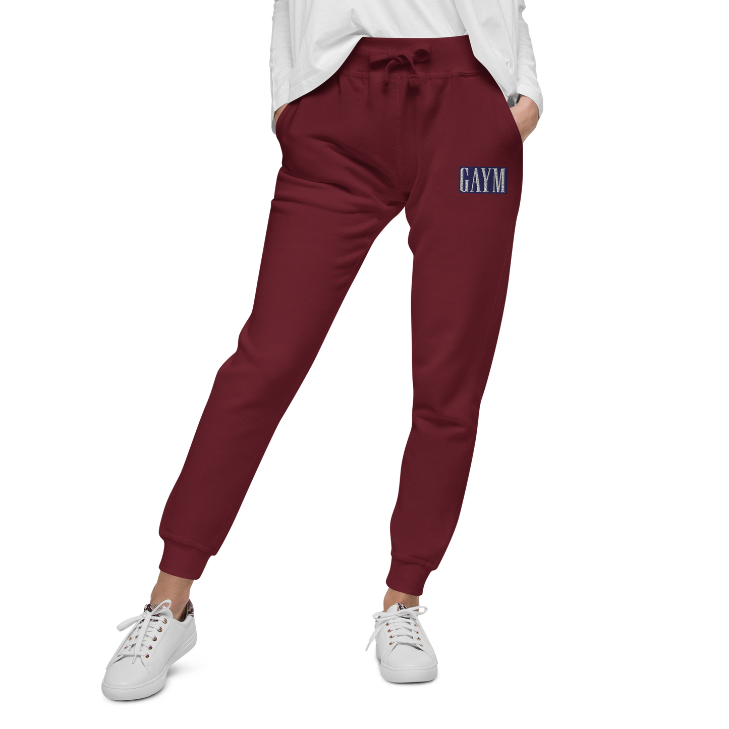 The GAYM fleece sweatpants