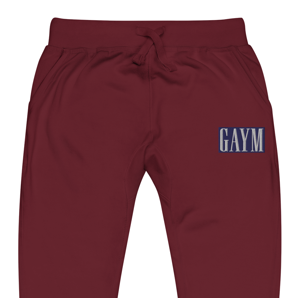 The GAYM fleece sweatpants