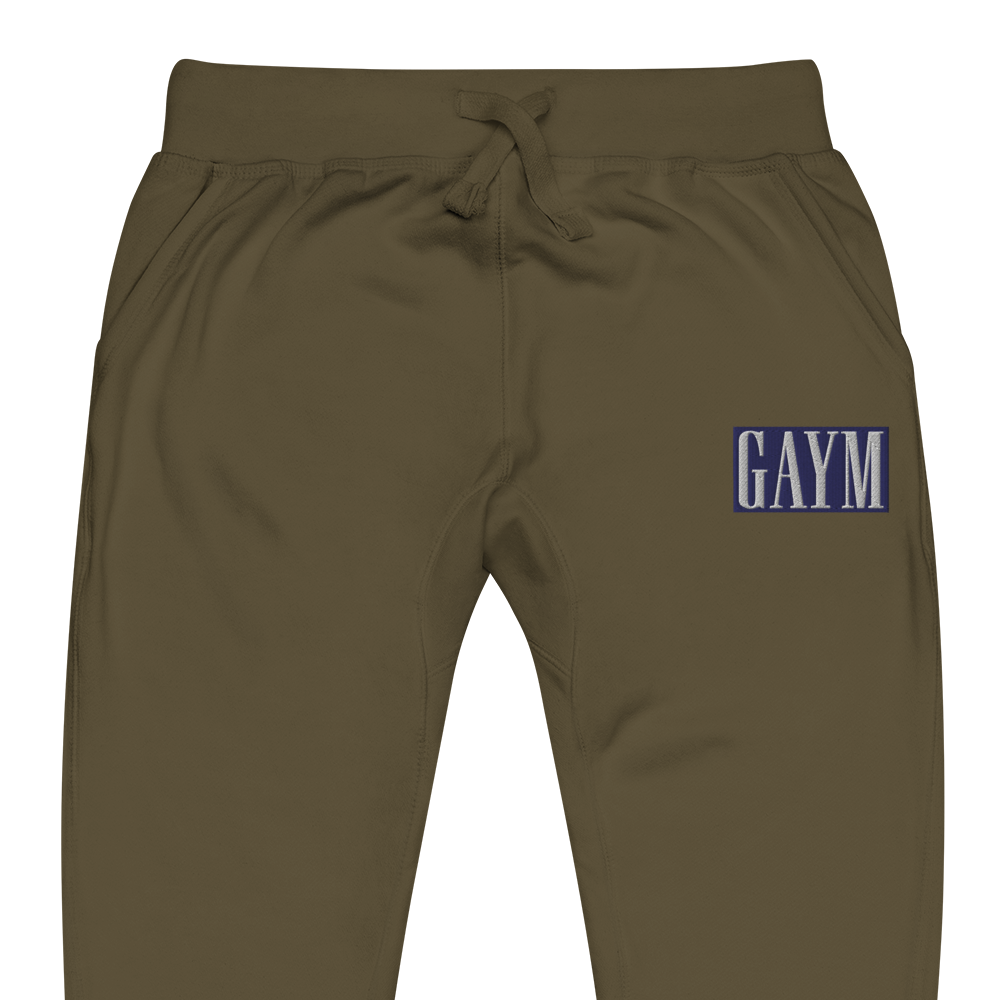 The GAYM fleece sweatpants