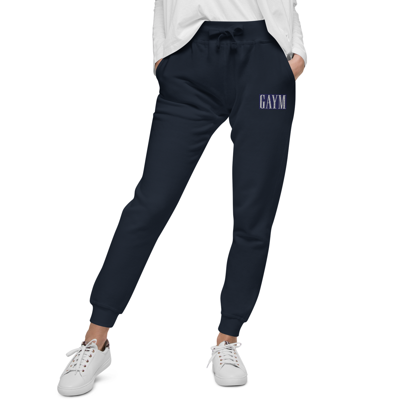 The GAYM fleece sweatpants