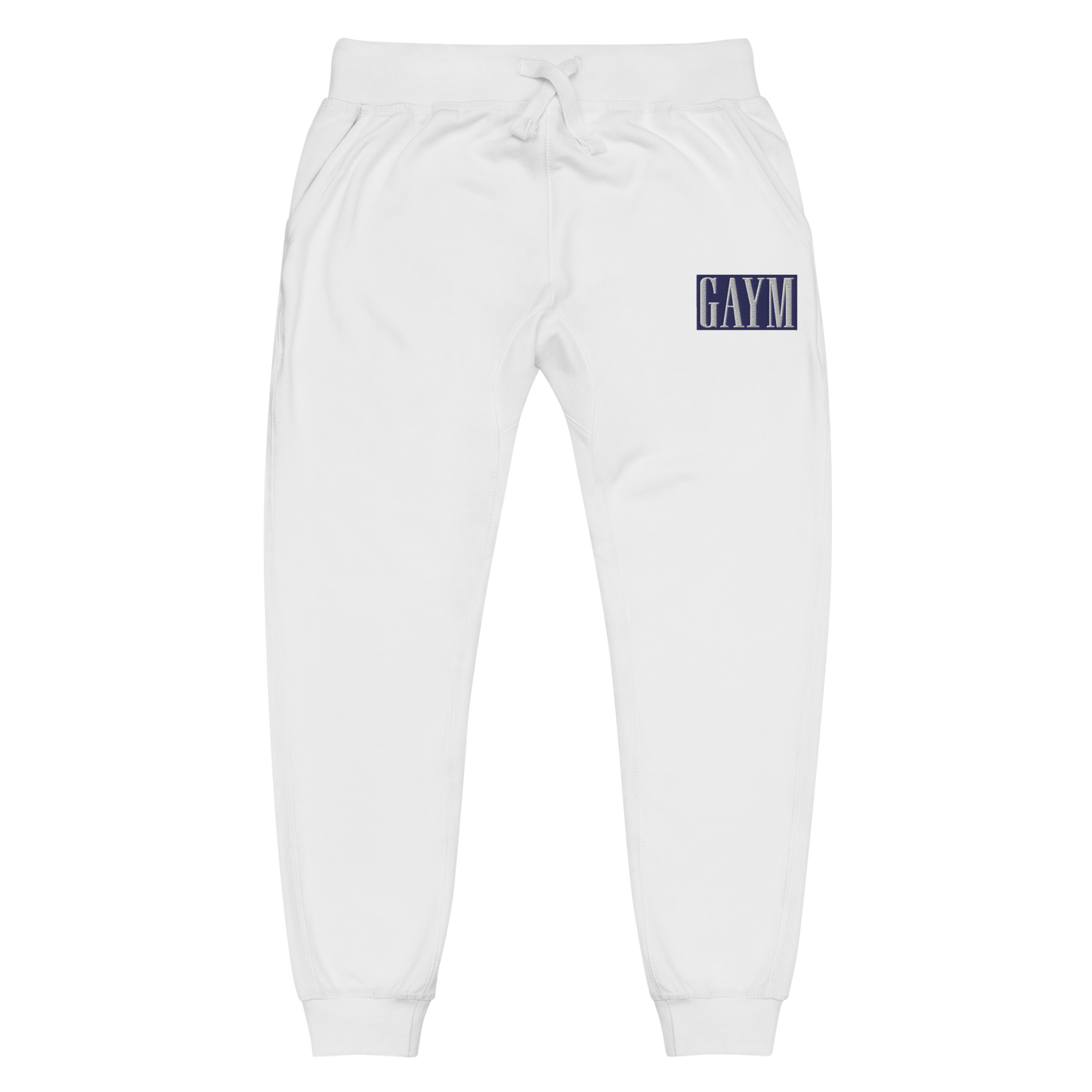 The GAYM fleece sweatpants