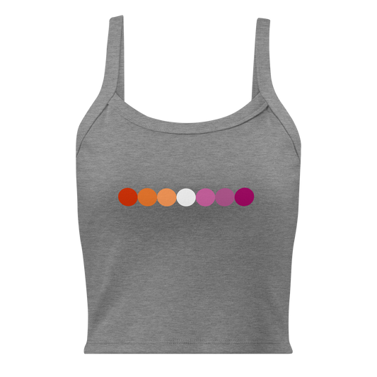 The L Dots Women’s micro-rib tank